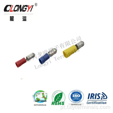 Conectores de bala isolados de latão vermelho/azul/amarelo